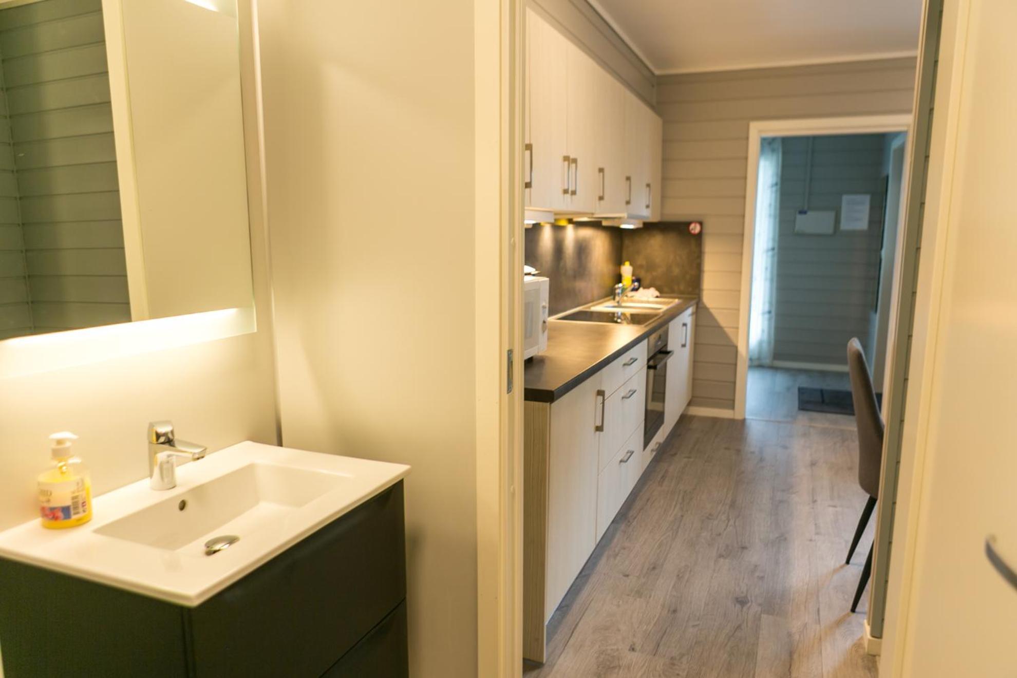 Apartmán Floro Rorbu Exteriér fotografie